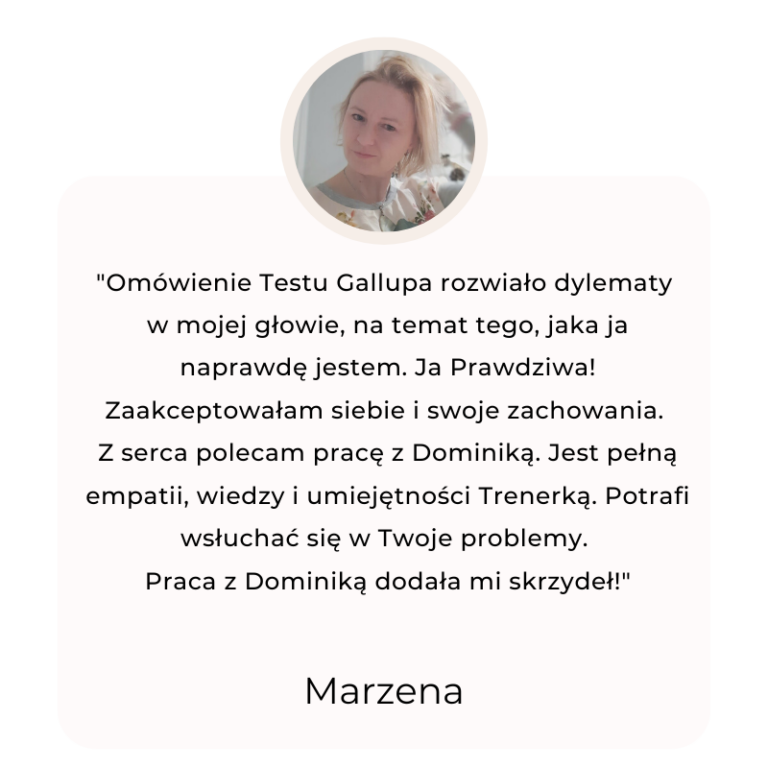 opinie - test gallupa z omówieniem - coaching dla kobiet (2)